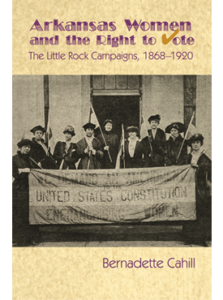 book cover showing women holding banner