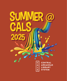 words "Summer at CALS 2025" with stripes of paint pouring down and CALS logo