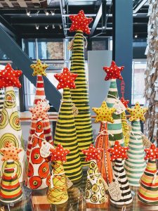 Julie Holt - Painted Christmas Trees