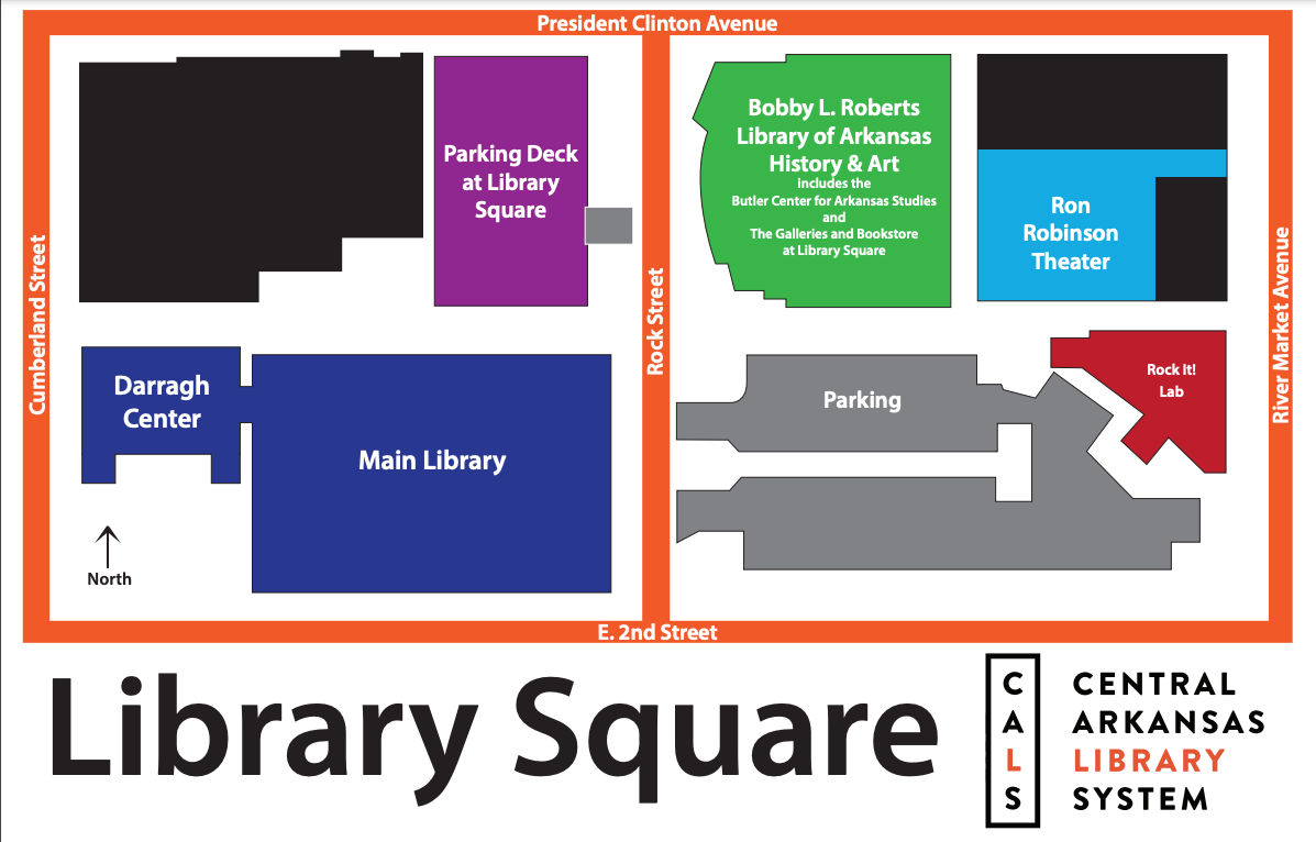 Map of Library Square