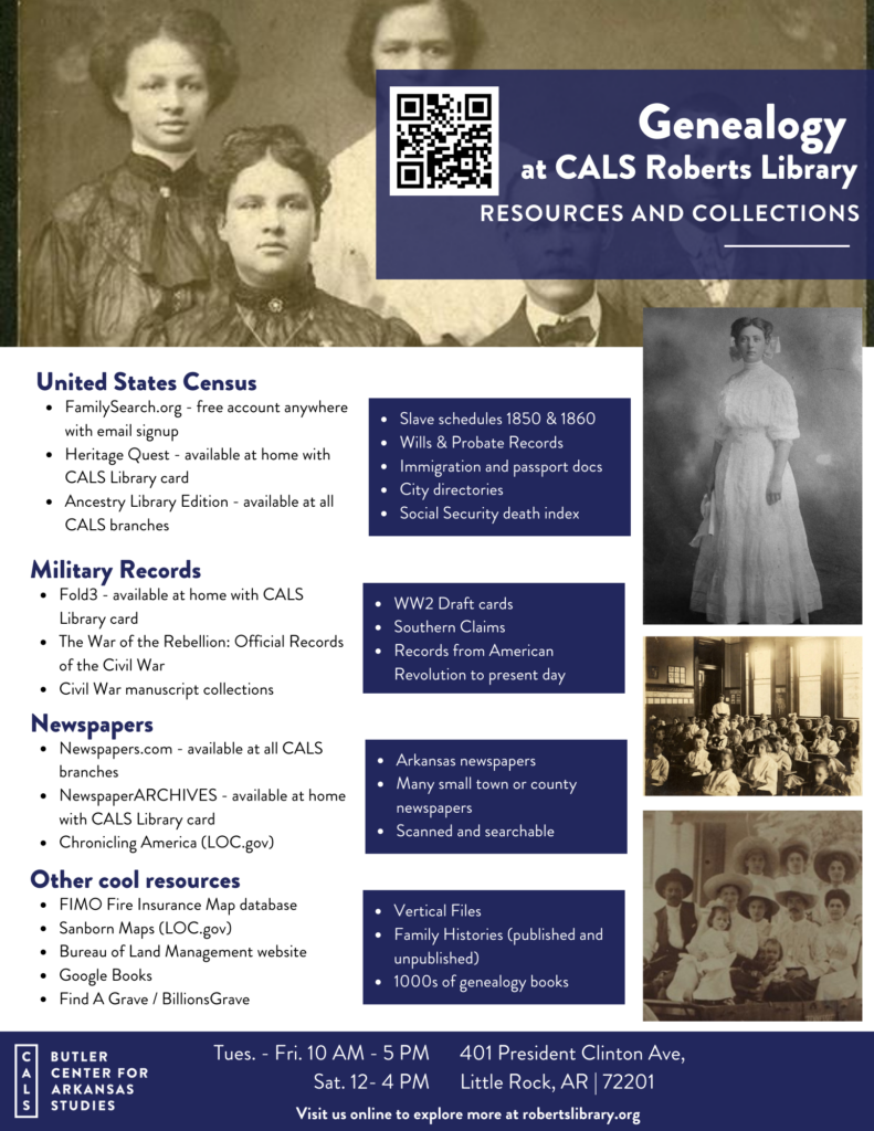 Downloadable Genealogy Handouts - Roberts Library